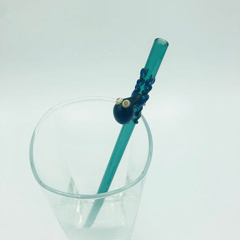 The Classic” reusable Glass Straw – Surfside Sips