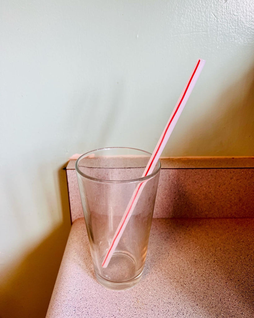 The Classic” reusable Glass Straw – Surfside Sips